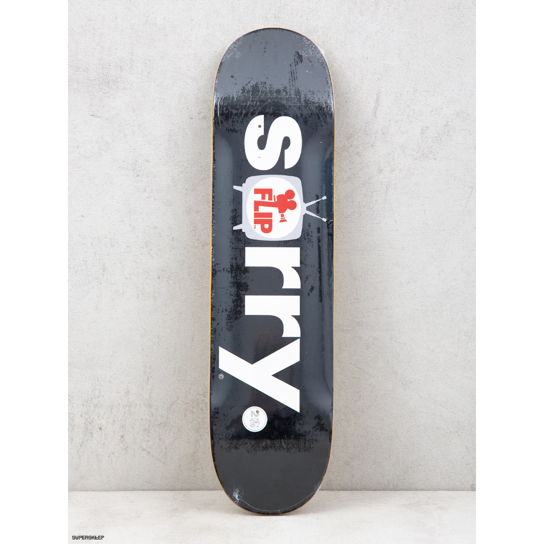 Shape FLIP Skateboards Sorry Black