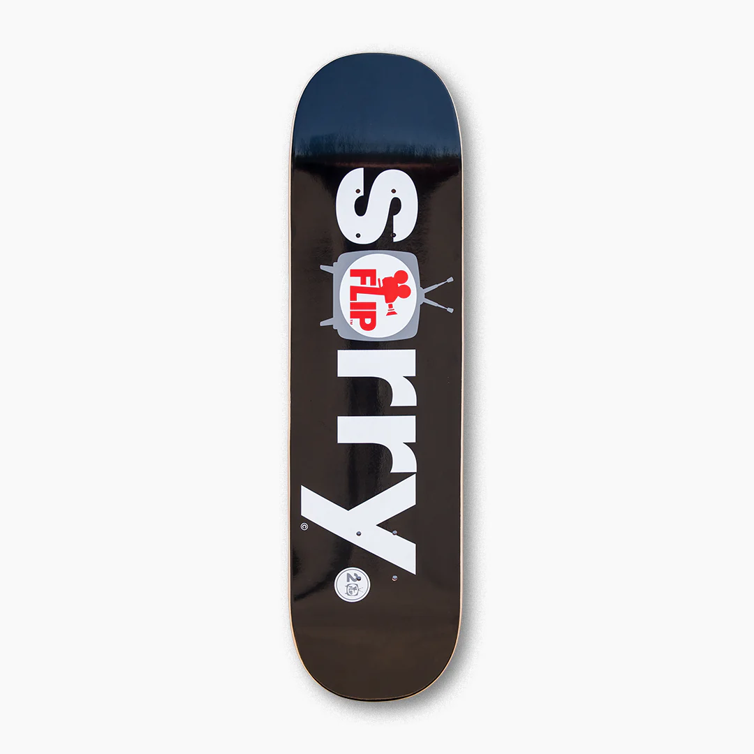 Shape FLIP Skateboards Sorry Black