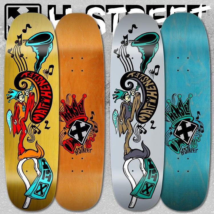 Shape Old School H-Street Hensley HORNBLOWER SPECIAL EDITION - WB14,75" 32.5 x 8.9"