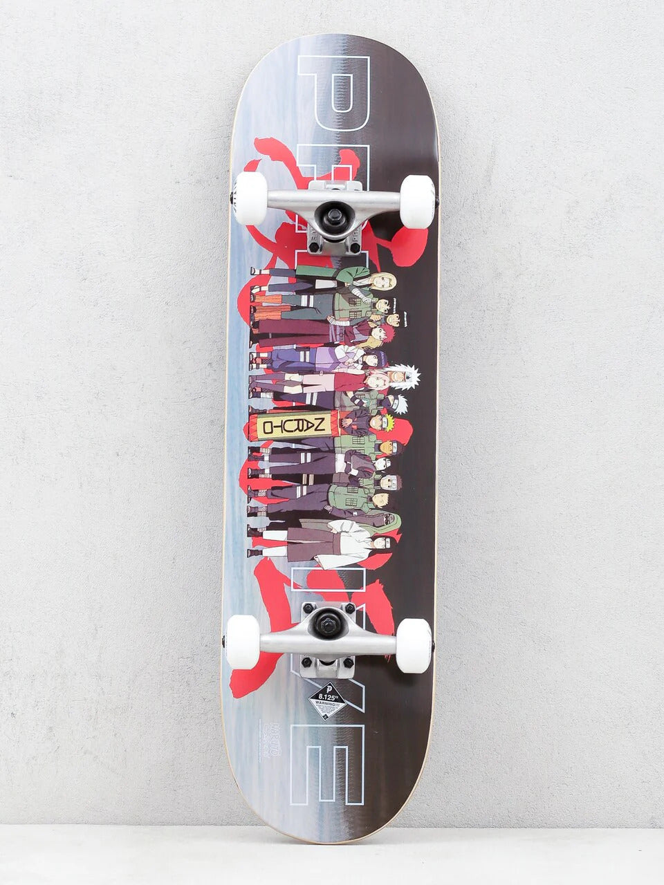 Skate Importado Primitive Collab Naruto Leaf Village 8.125"