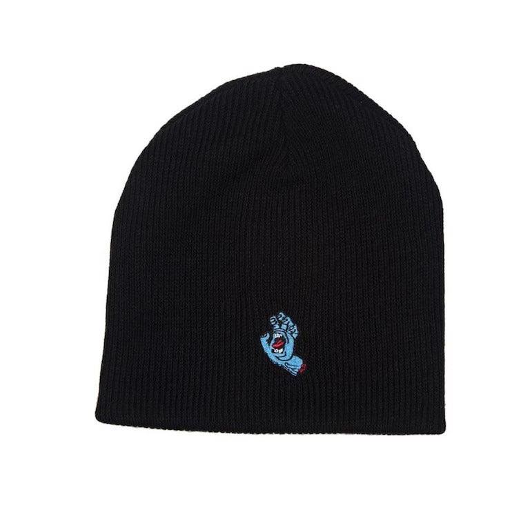Touca Santa Cruz - Screaming hand logo - Black/Preto