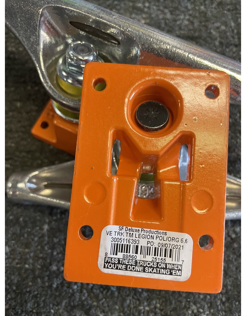 Truck Venture Legion Polished Orange 5.6HI - 144mm