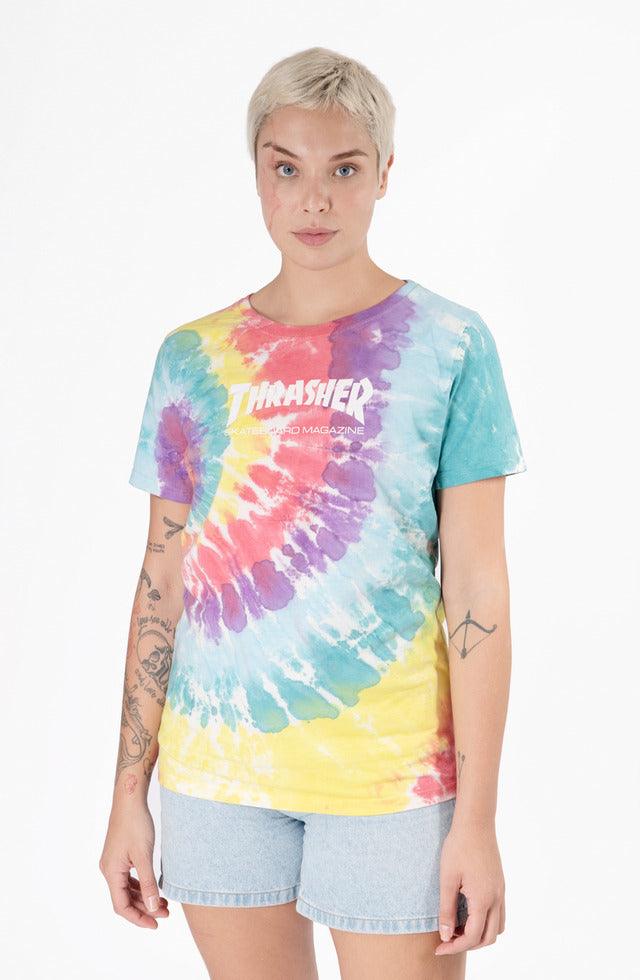 Camiseta Feminina Thrasher TIE DYE