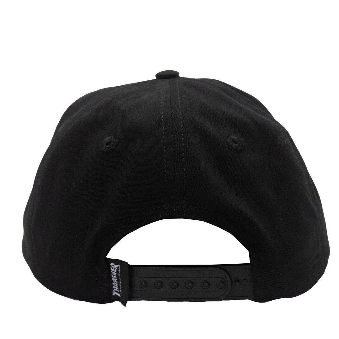 Boné Thrasher x Antihero SNAPBACK MAG BANNER Black/Preto