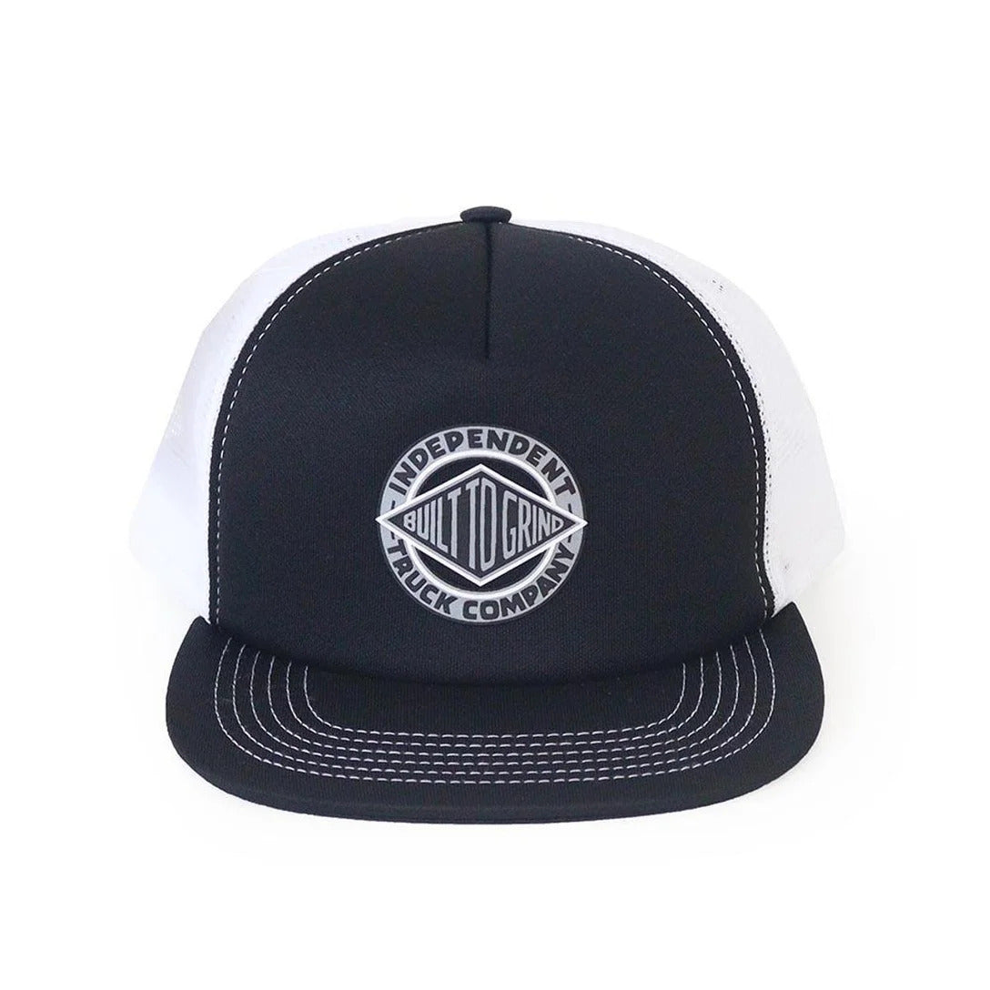 Boné Independent trucker Printed Mesh - BTG Summit Cinza/branco