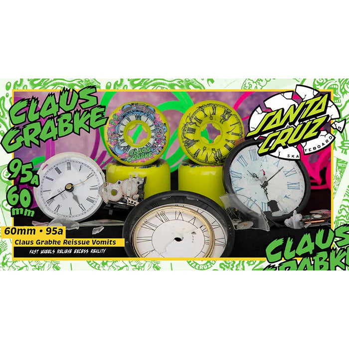 RODA SLIME BALLS CLAUS GRABKE REISSUE VOMITS 95A 60mm