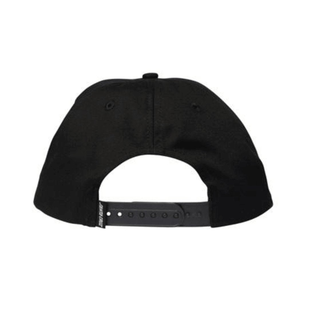 Boné Santa Cruz Snapbkack Slasher Flip - Black/Preto - Dreamin Shop BR
