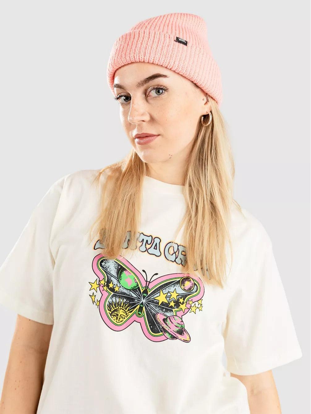 Camiseta Feminina Santa Cruz Galactic Butterfly - White/branca - Dreamin Shop BR