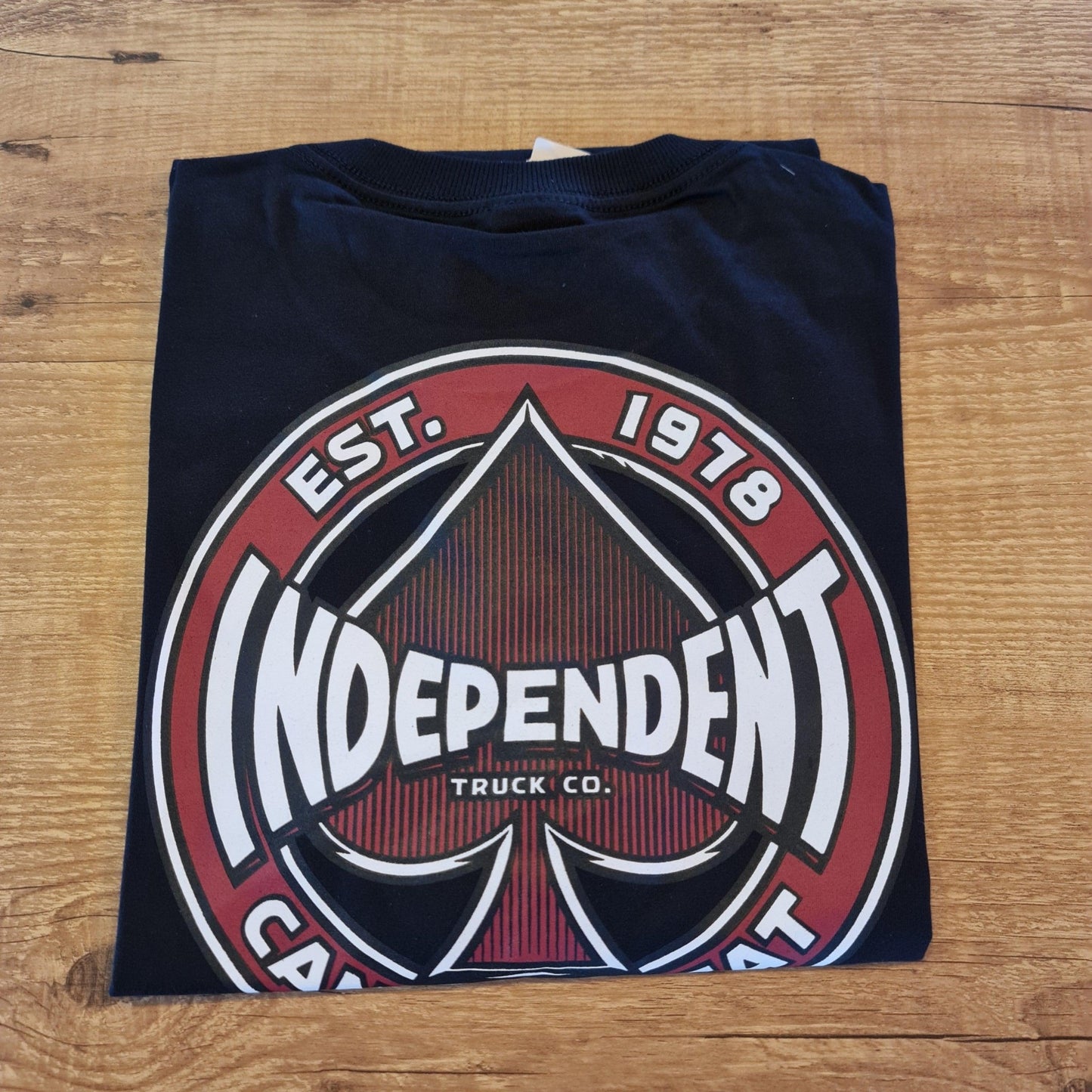 Camiseta Independent skate CANT BE BEAT 78 SS - BLACK/PRETA - Dreamin Shop BR