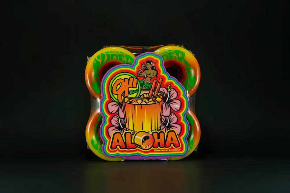 Roda OJ MAI Tai Mini Super Juice 78a Skateboard Wheels - Orange - 55mm