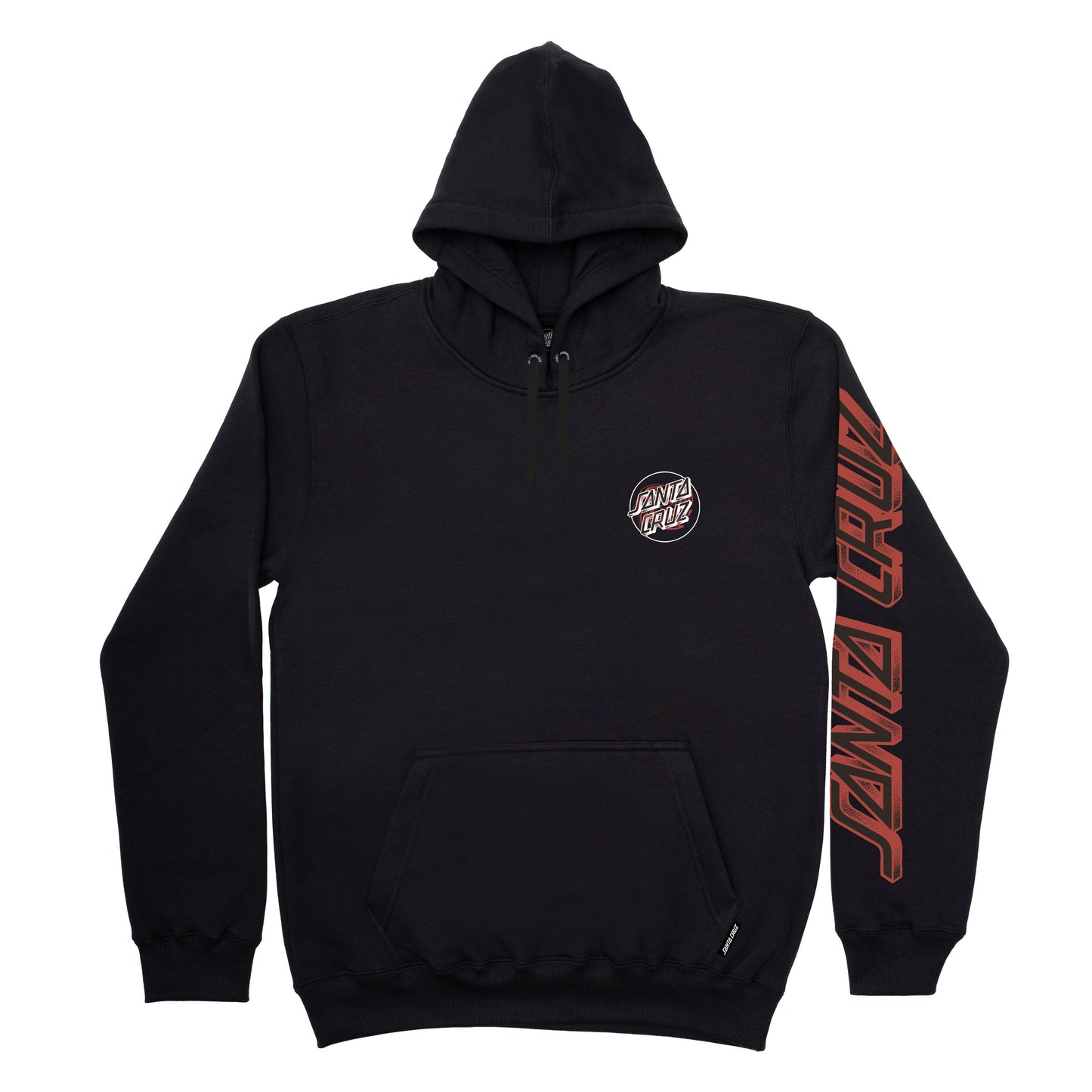 Moletom Santa Cruz Canguru fechado BEGINNING DOT HOOD - Black/Preto