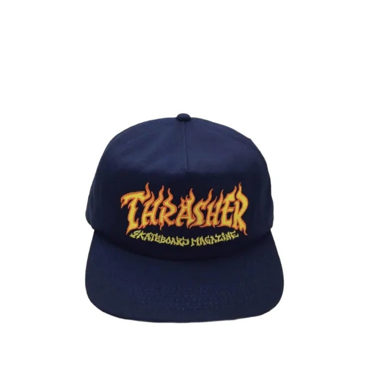 Boné Thrasher Snapback - Fire logo