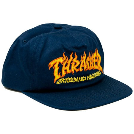 Boné Thrasher Snapback - Fire logo