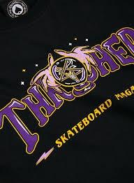 Camiseta Thrasher Magazine Fortune Logo Black
