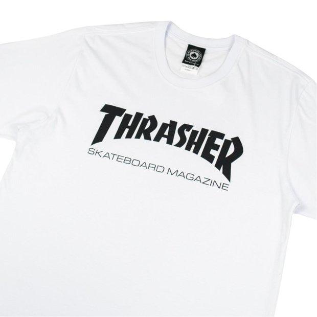 Camiseta Thrasher Magazine Skate Mag Branco