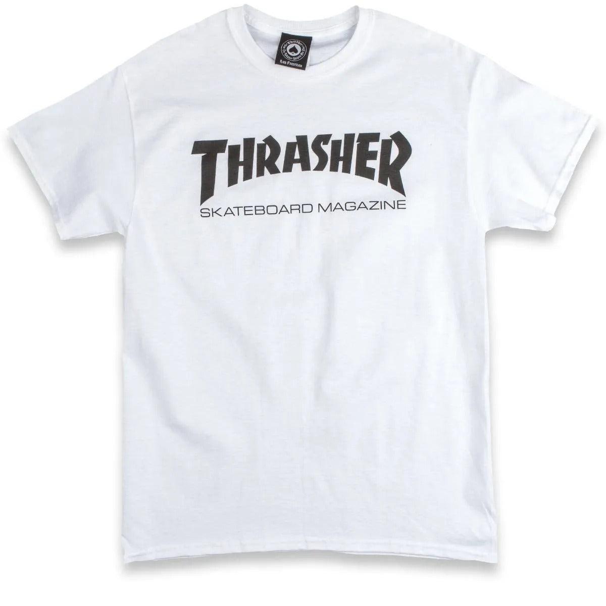 Camiseta Thrasher Magazine Skate Mag Branco