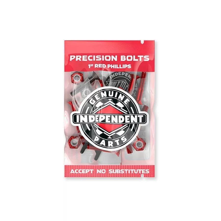 Parafuso Independent Phillips Cross Bolts Red /Black + Chave