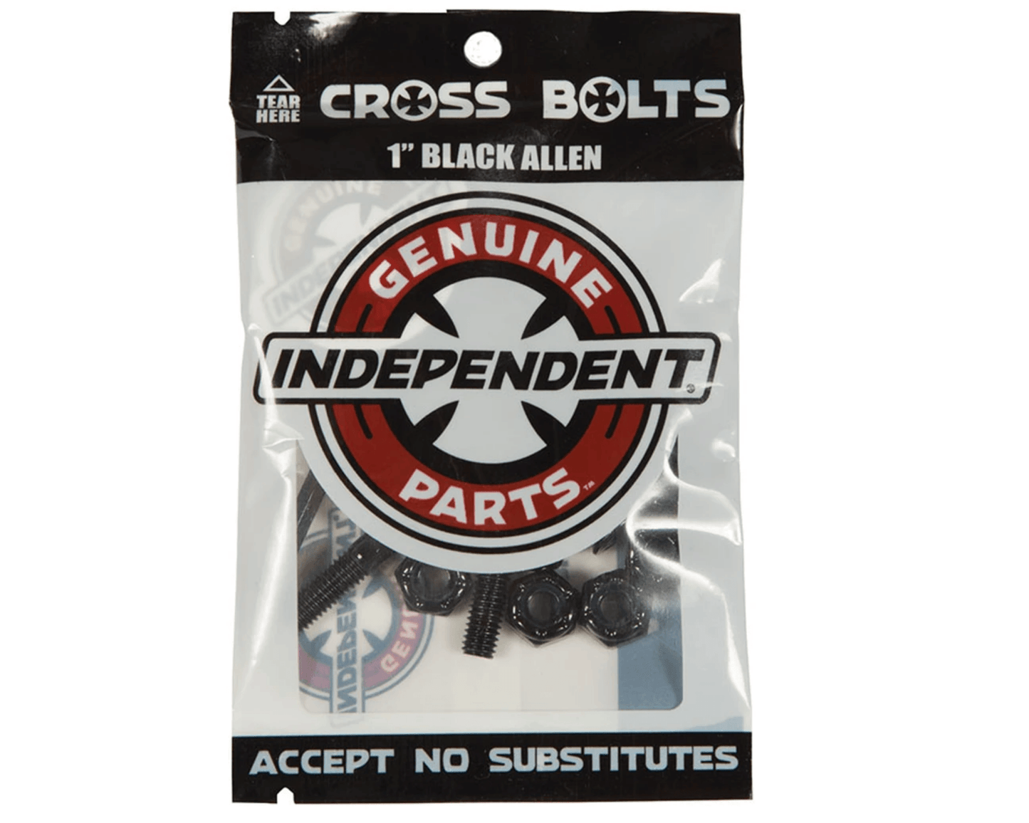 Parafuso Independent Allen Hardware 1"Black
