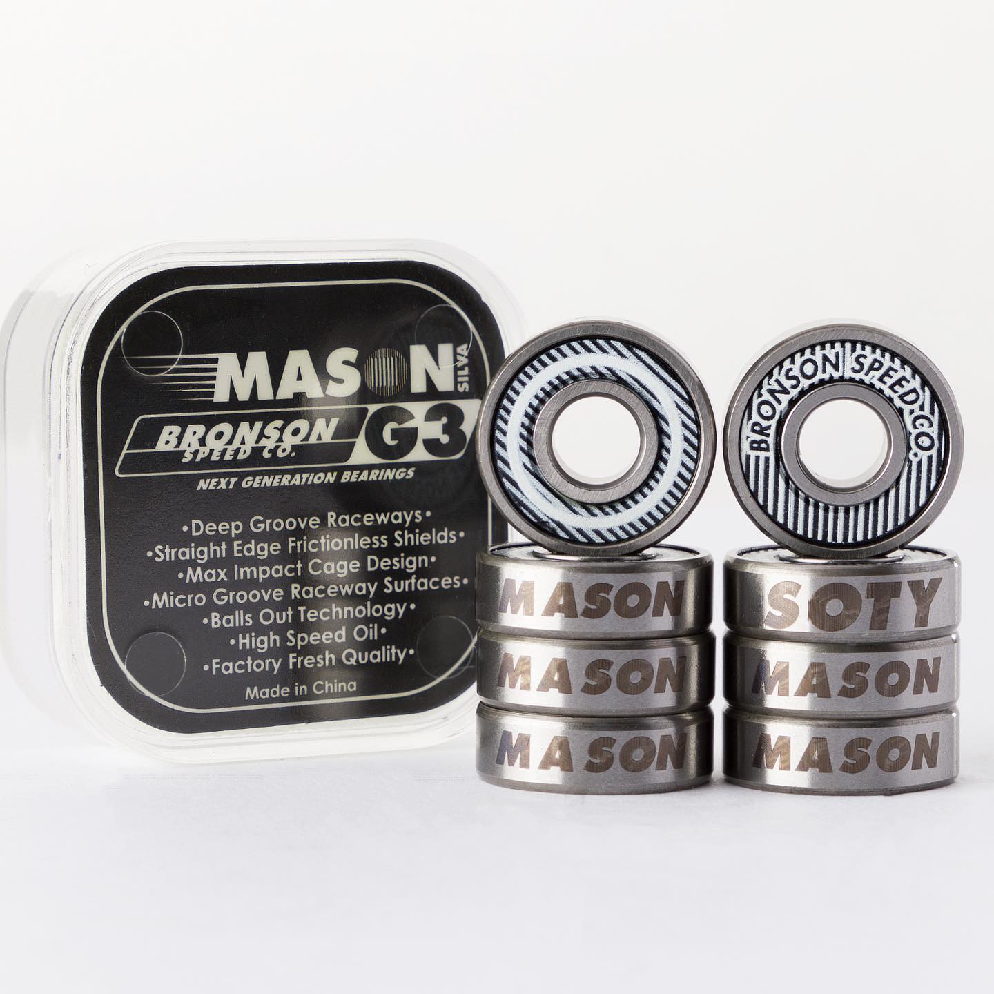 Rolamento importado Bronson G3 Mason Silva
