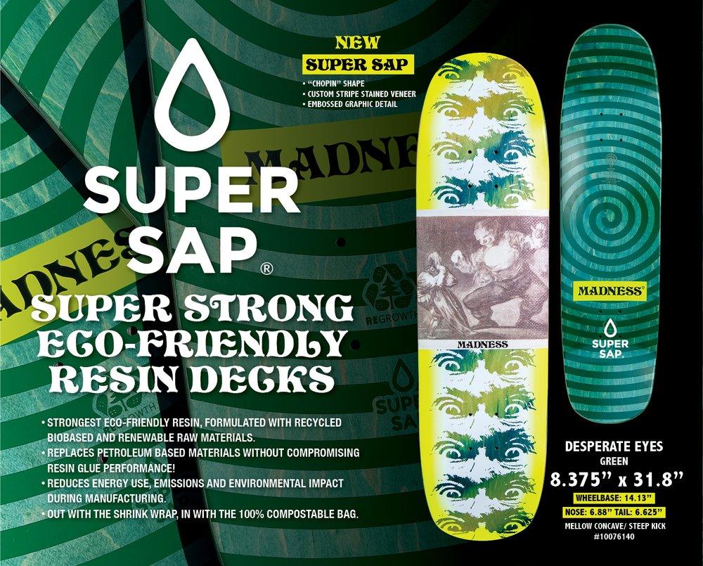 Shape Maple Madness Desperate Eyes Super Sap Resin-7 8.375