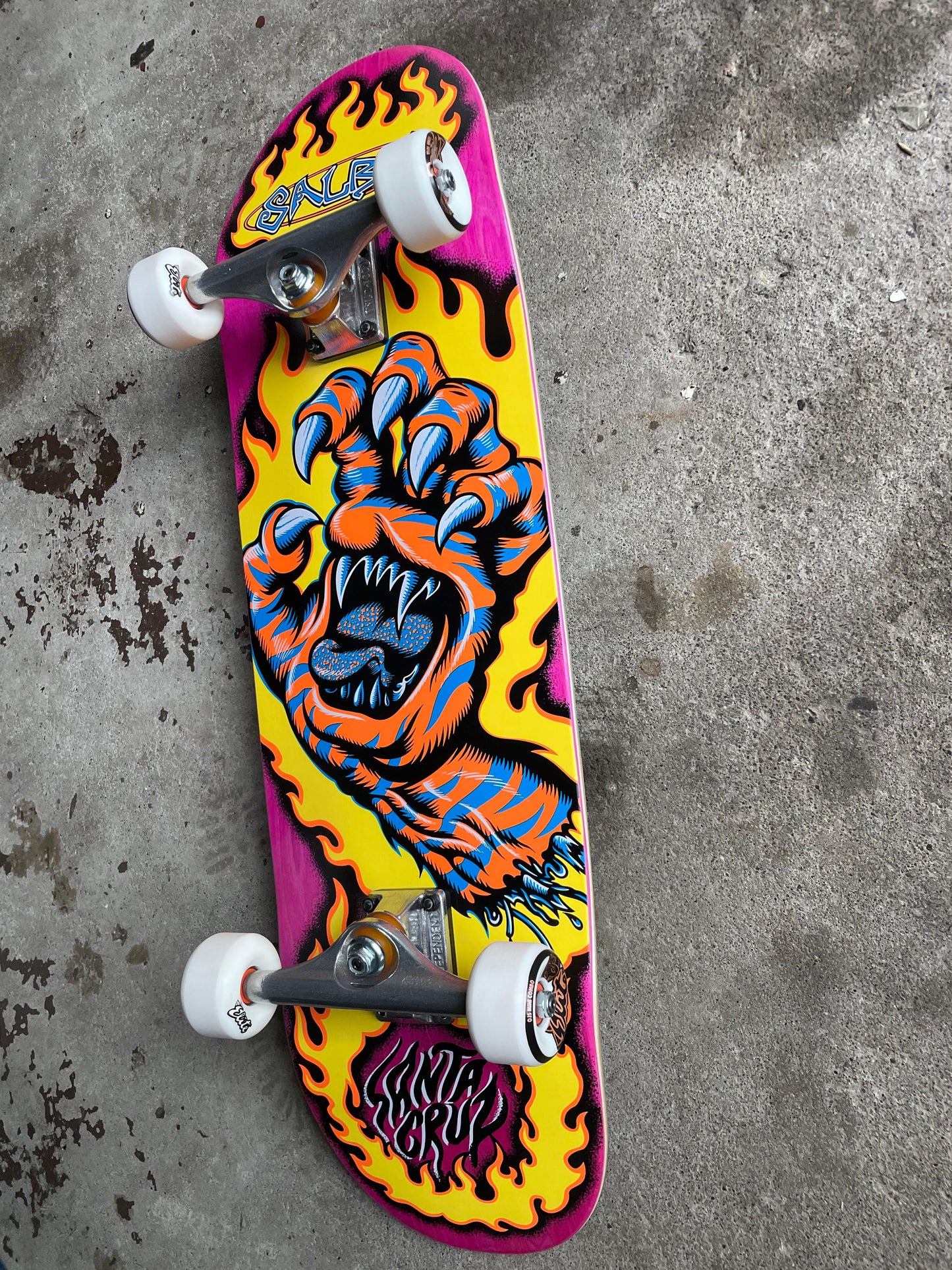 Shape SANTA CRUZ Maple Salba Tiger Hand 9.25