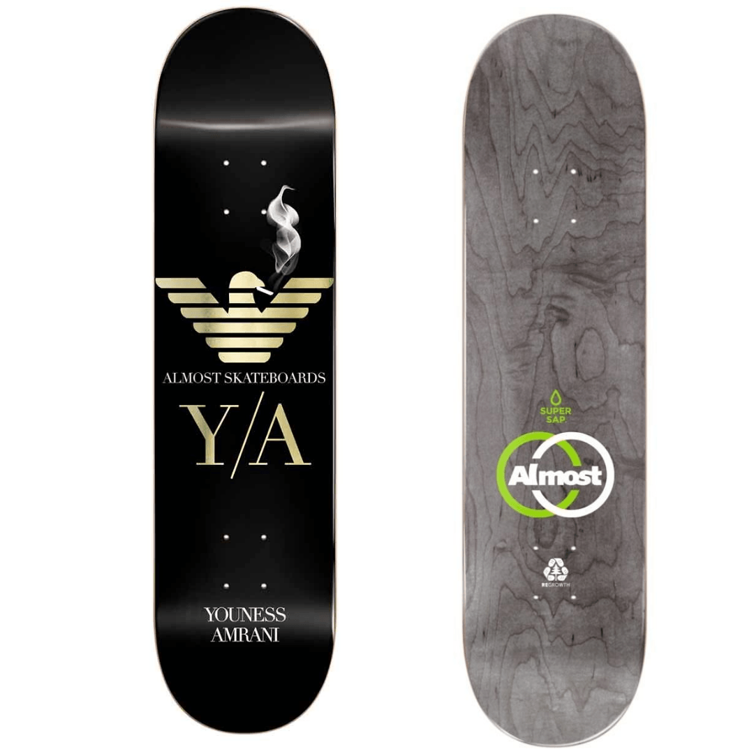 Shape Maple Almost Skateboard Youness Luxury Foil Super Sap 8.0