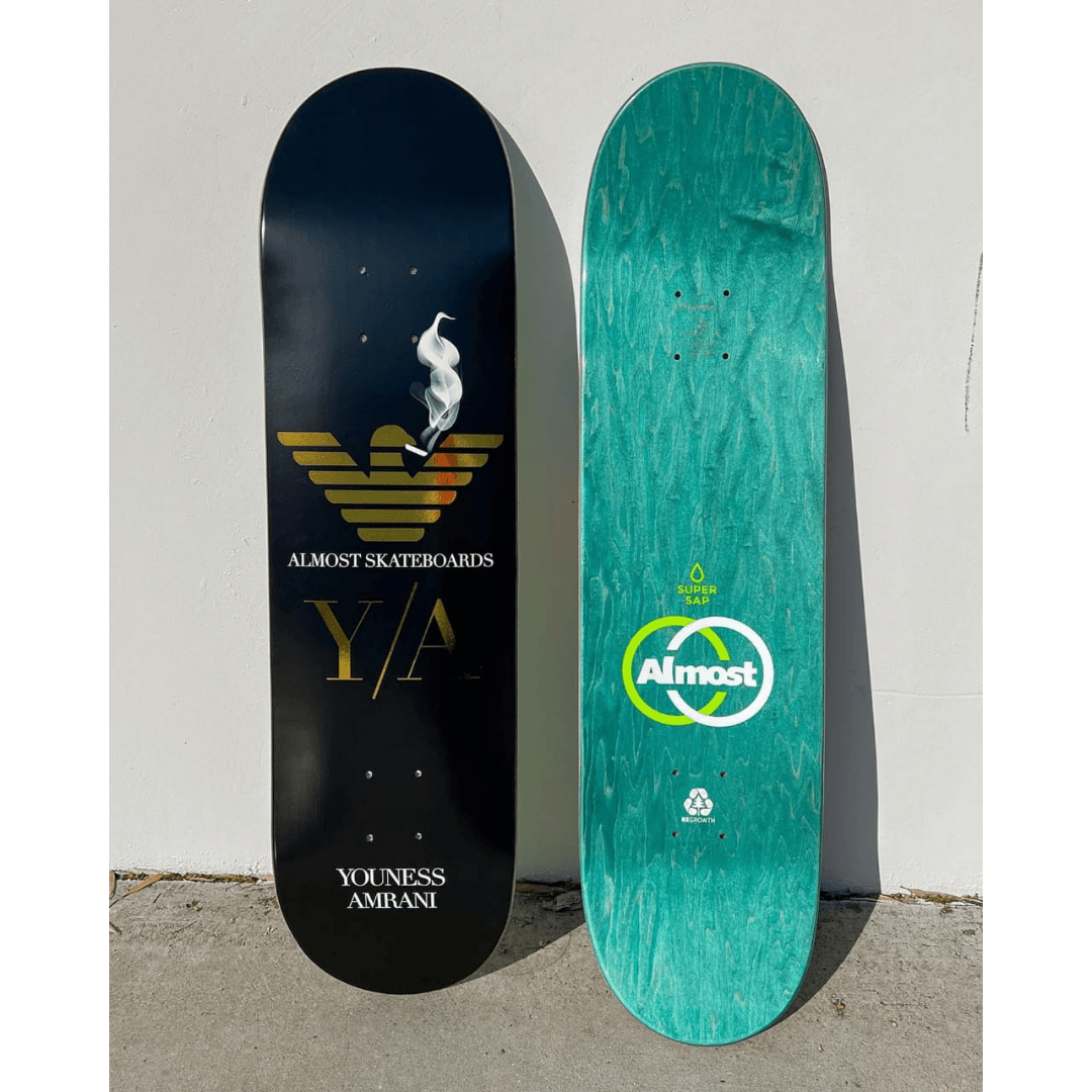 Shape Maple Almost Skateboard Youness Luxury Foil Super Sap 8.0