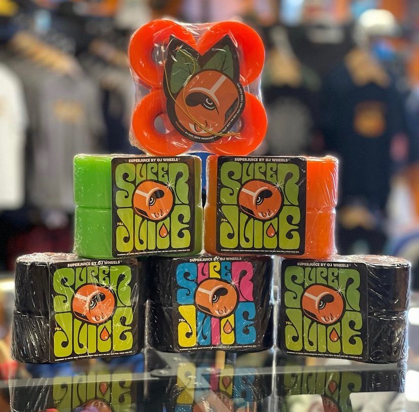 Oj wheels Hot Juice Orange 78a 60mm
