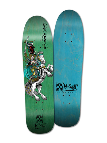 Pre venda H-Street Deck 
CARABETH 
WARRIOR - 15WB - 
32.5 X 8.75"