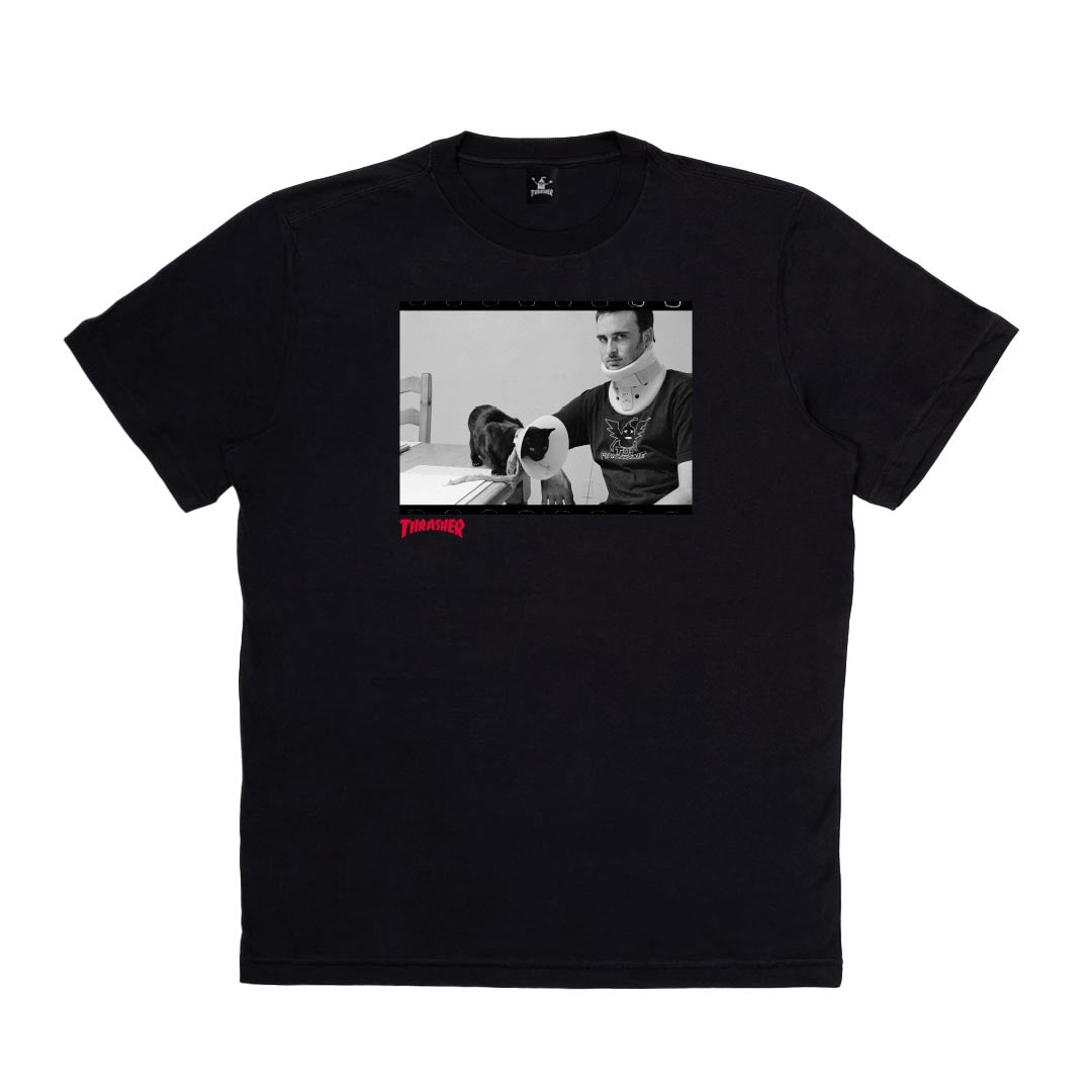 Camiseta Thrasher  TOY MACHINE TEMPLETON BY BRUNETT - Black/Preto