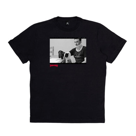 Camiseta Thrasher  TOY MACHINE TEMPLETON BY BRUNETT - Black/Preto