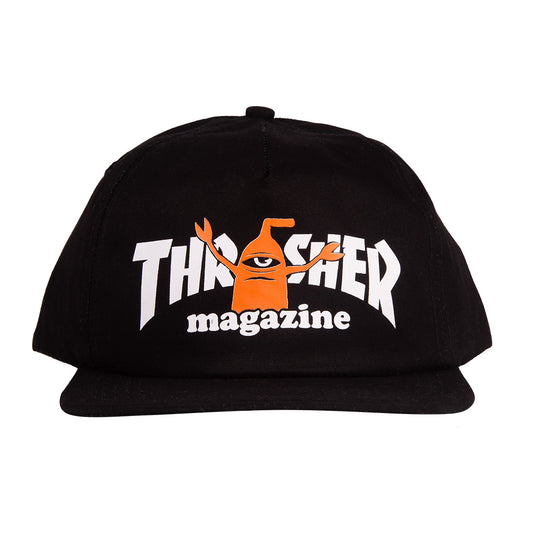 Boné Thrasher TOY MACHINE SNAPBACK SECT - Black/Preto