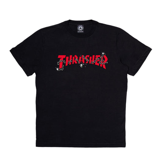 Camiseta Thrasher  CHAINS - Black/preto
