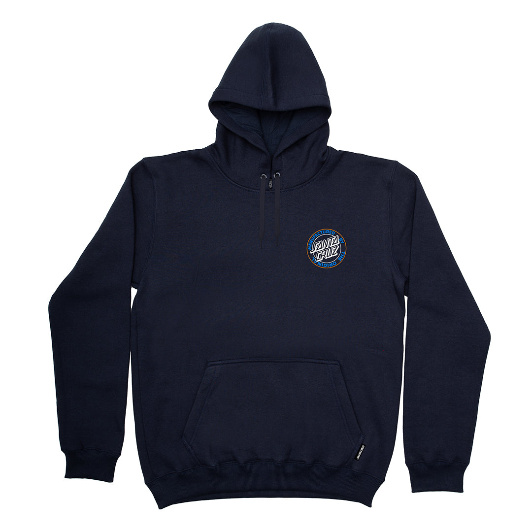 Moletom Santa Cruz Canguru fechado NATAS SCREAMING PANTHER HOOD - Azul Marinho