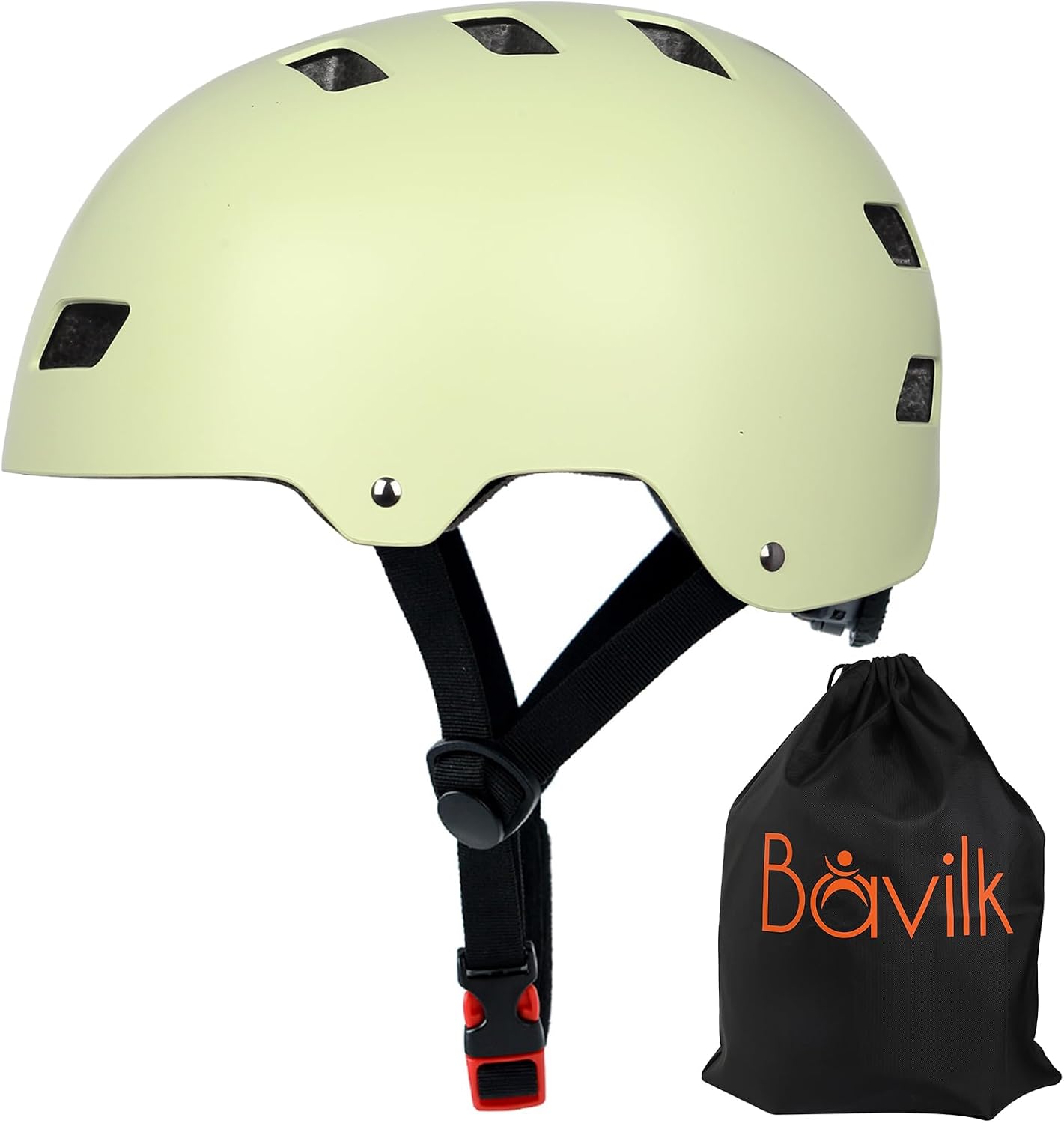 Capacete Importado BAVILK Classic white Certified - G