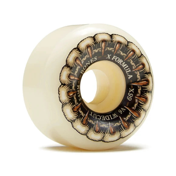 Roda Bones wheels X-Formula Grippin Wolf V6 Wide-cut X-formula 99A 54mm