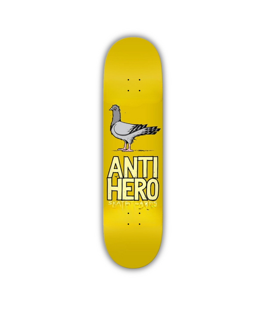 Shape Antihero Skatebords Pigeon Close up yellow 8.12"