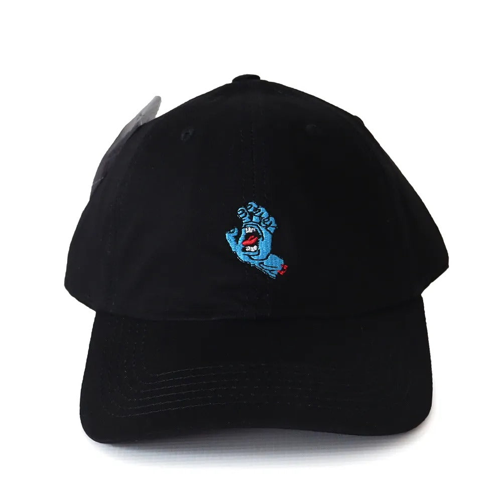 Boné Santa Cruz DAD HAT Screaming Hand - Preto