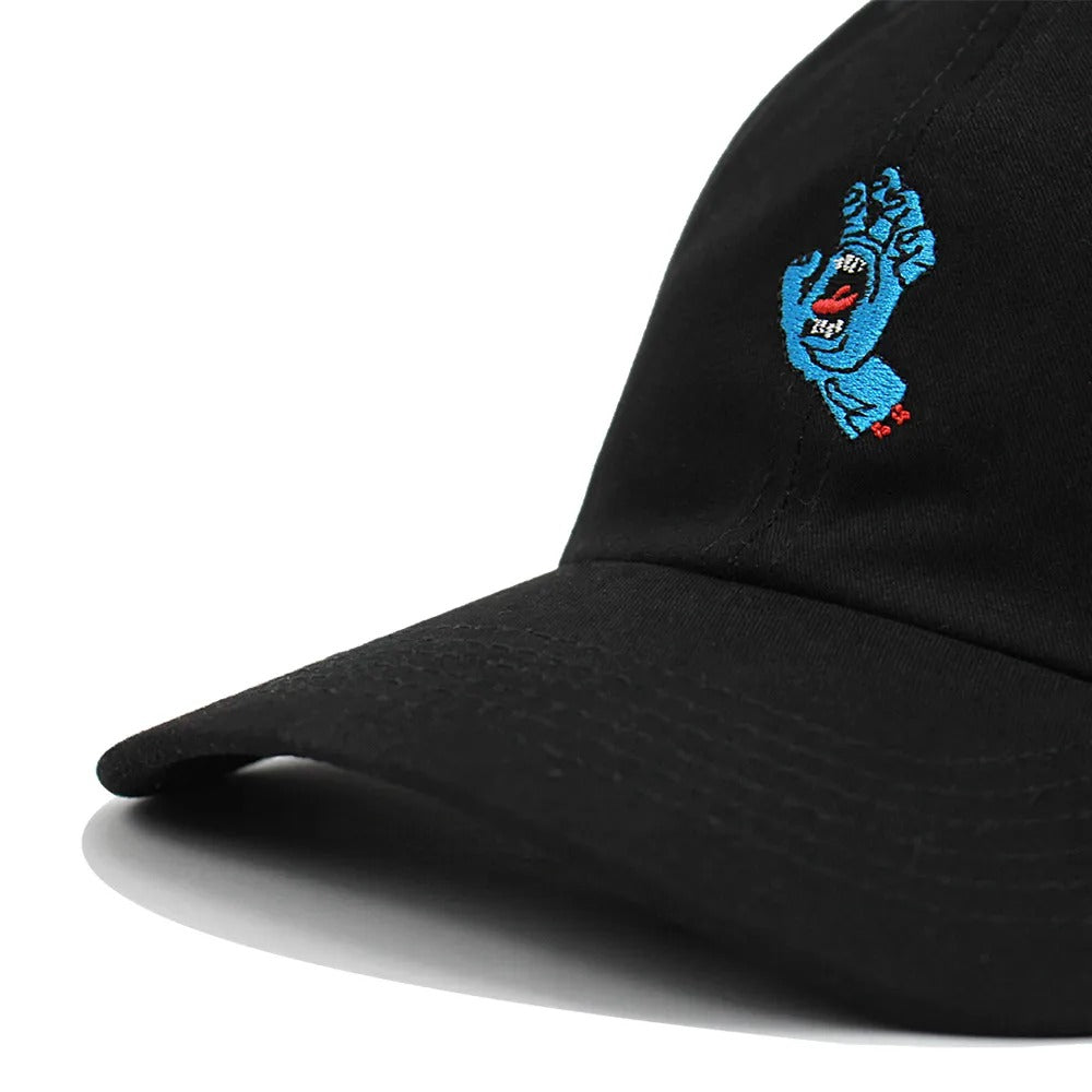 Boné Santa Cruz DAD HAT Screaming Hand - Preto