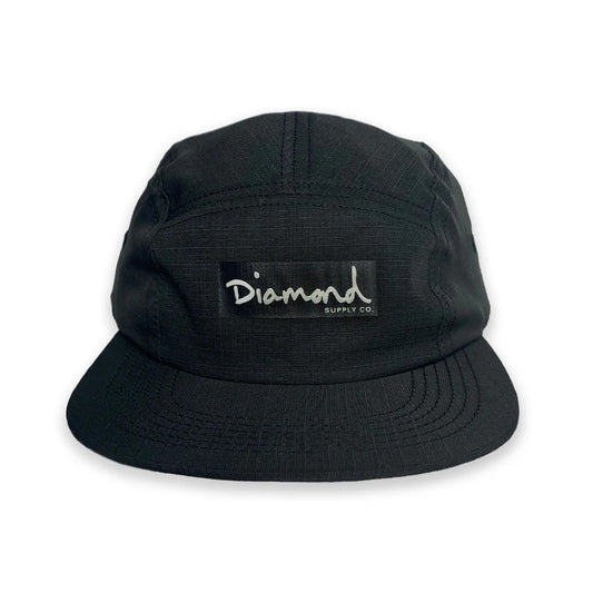 Boné Diamond  OG MINI BOX CAMPER HAT - Black/preto