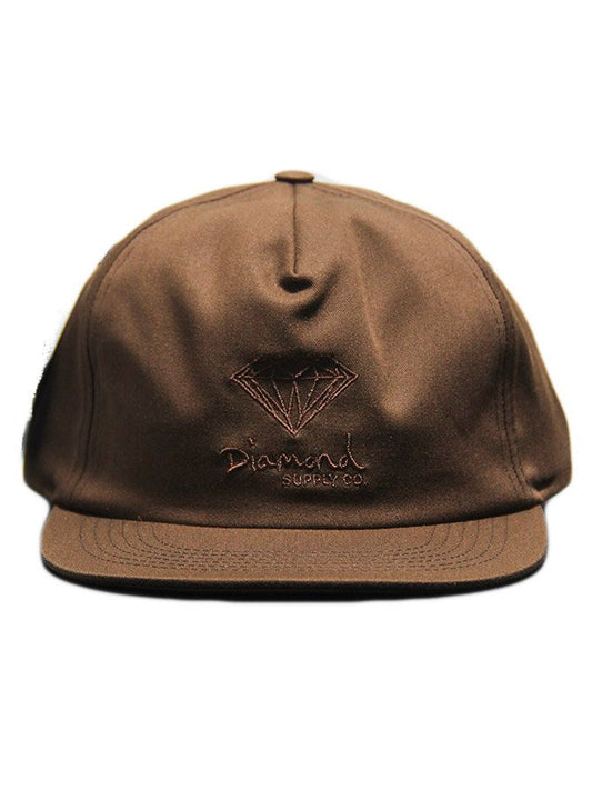 Boné Diamond  OG SIGN STRAPBACK - Brown/Marrom