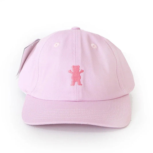 Boné Grizzly OG BEAR DAD HAT Aba curva - Rose/Rosa