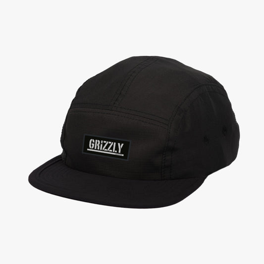 Boné Grizzly OG STAMP 5 PANEL - Black/preto