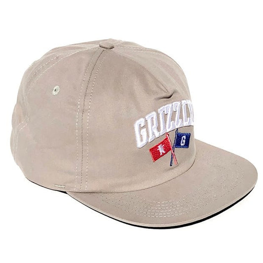 Boné Grizzly Tried And True Strapback - Kaki