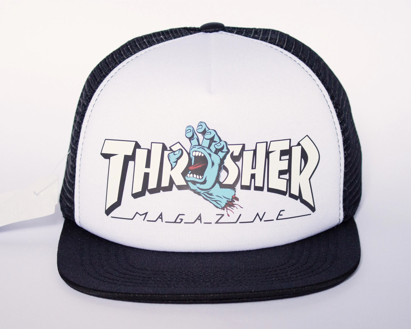 Boné Screaming Logo Trucker Collab Santa Cruz x Thrasher