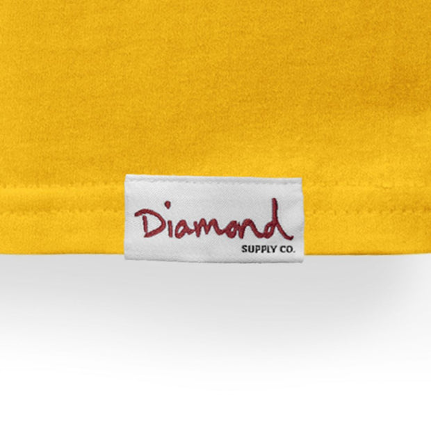 Camiseta Diamond Supply - CANARY FLOWERS TEE - Diamond Yellow/Amarelo