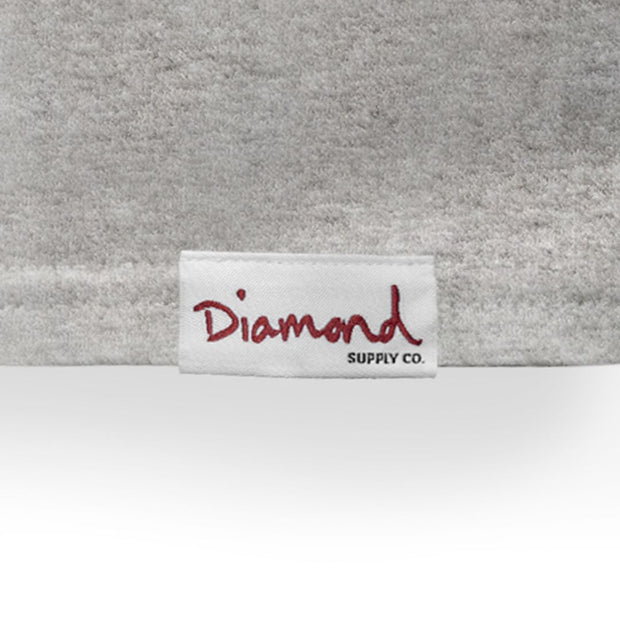 Camiseta Diamond Supply - GEM OUTLINE POCKET TEE -  Grey