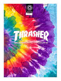 Camiseta Feminina Thrasher TIE DYE