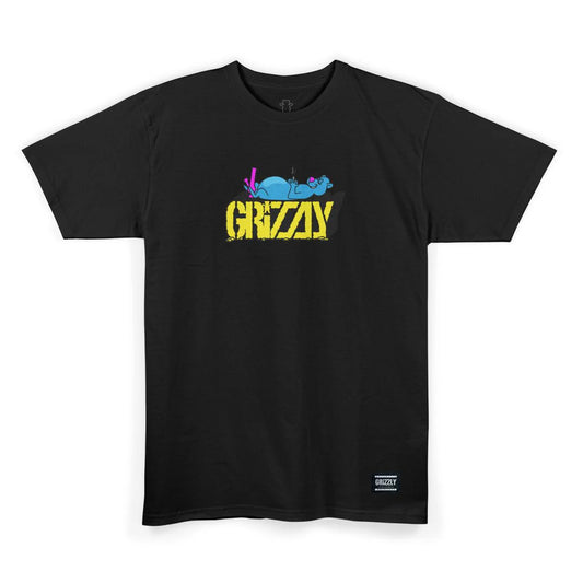 Camiseta Grizzly Couch Potato Black/preto