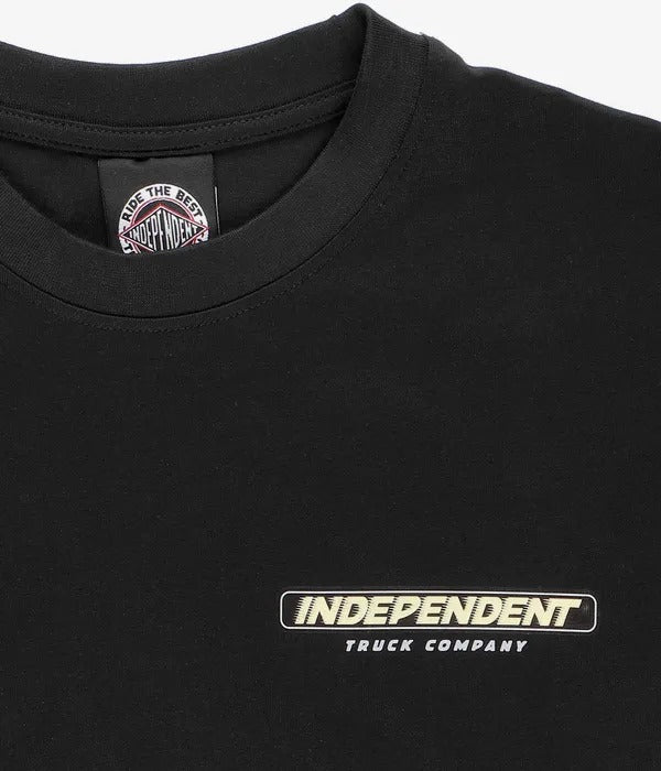 Camiseta Independent Snake SS - Black/preta